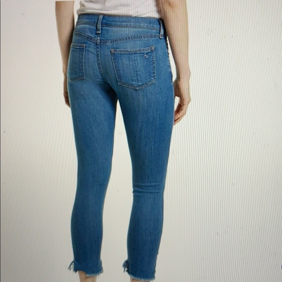 Rag & Bone Capri skinny jeans Destroyed Sunset - Picture 2 of 2